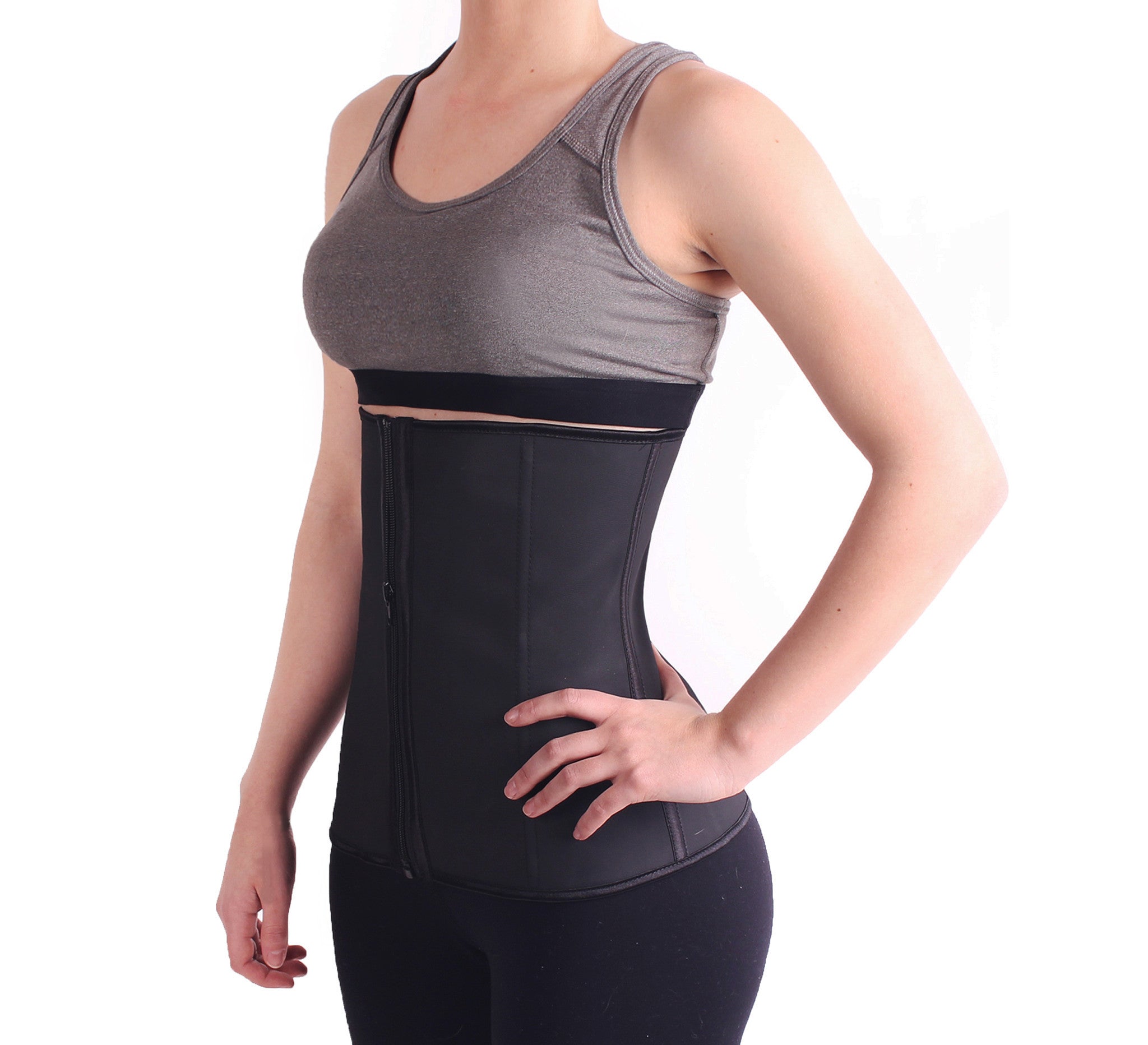 Latex Trainer - Black – Waist Trainer NZ Aus